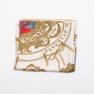 Hermes "Les armes de Paris" silk scarf. 1954 — image 2