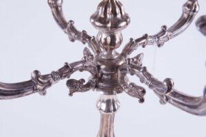Huge solid silver austrian candlestick. — image 3