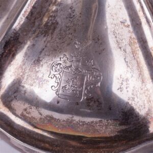 Huge solid silver austrian candlestick. — image 6