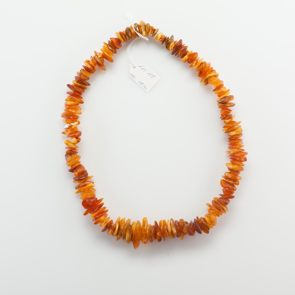 Natural Old Baltic Amber Huge Necklace. — image 1