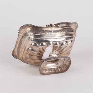 Silver candy bowl in "empire" style. Petersburg, circa — image 4