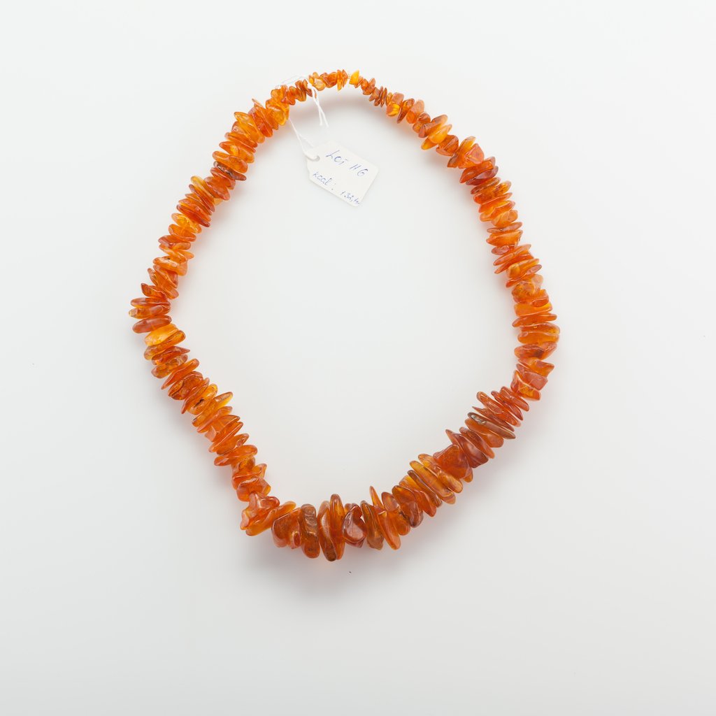 Natural Old Baltic Amber Huge Necklace. — image 1