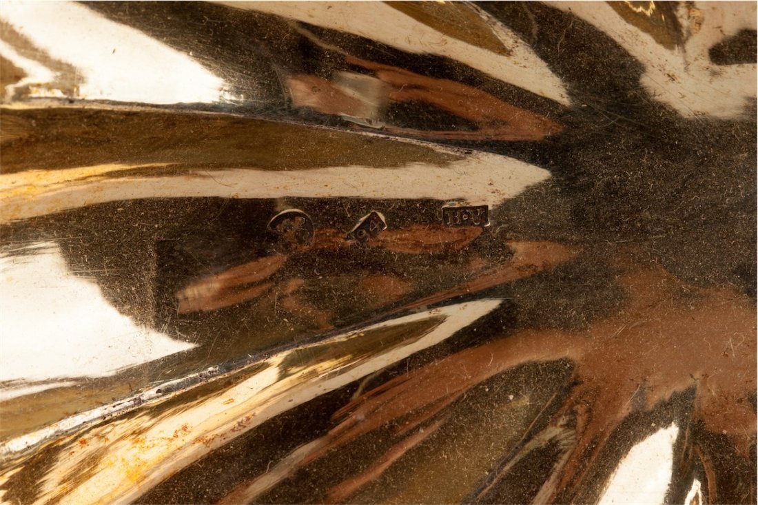 Silver candy bowl in "empire" style. Petersburg, circa — image 5