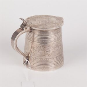 Beer cup with proverb. Moscow, 1875 yr. — image 2