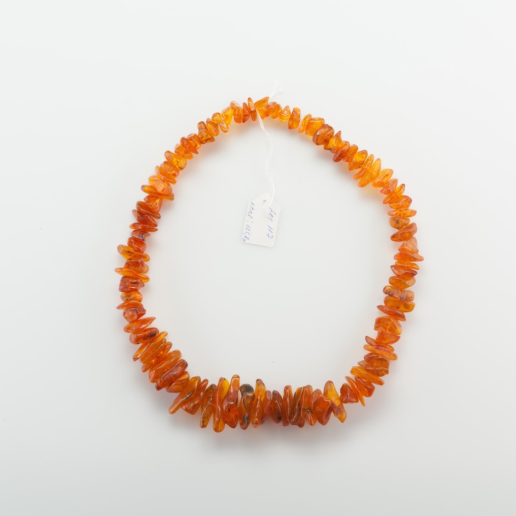 Natural Old Baltic Amber Huge Necklace. — image 1