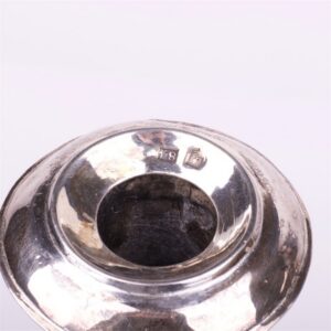 Pair of solid silver candlesticks. Russia. — image 3