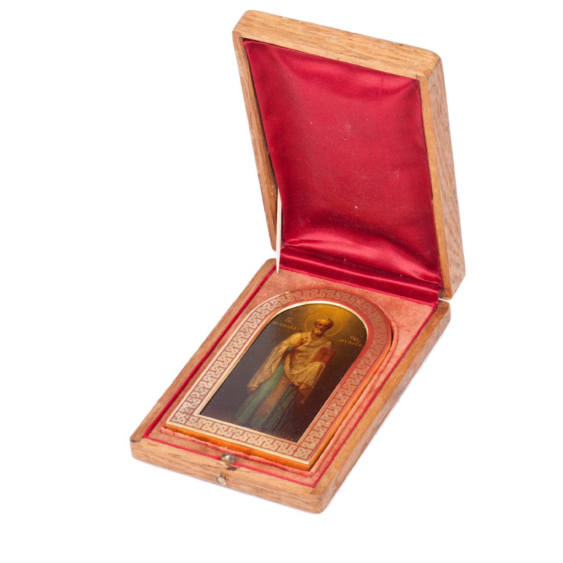 Russian icon of Saint Nikolay the Wonderworker — image 1
