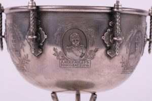 Russian silver goblet. 1830y. — image 5