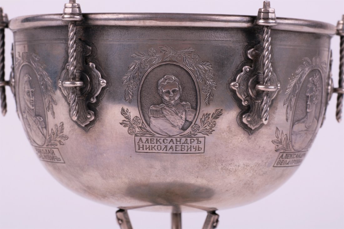 Russian silver goblet. 1830y. — image 5