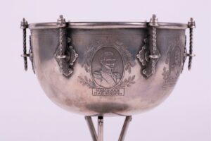 Russian silver goblet. 1830y. — image 6