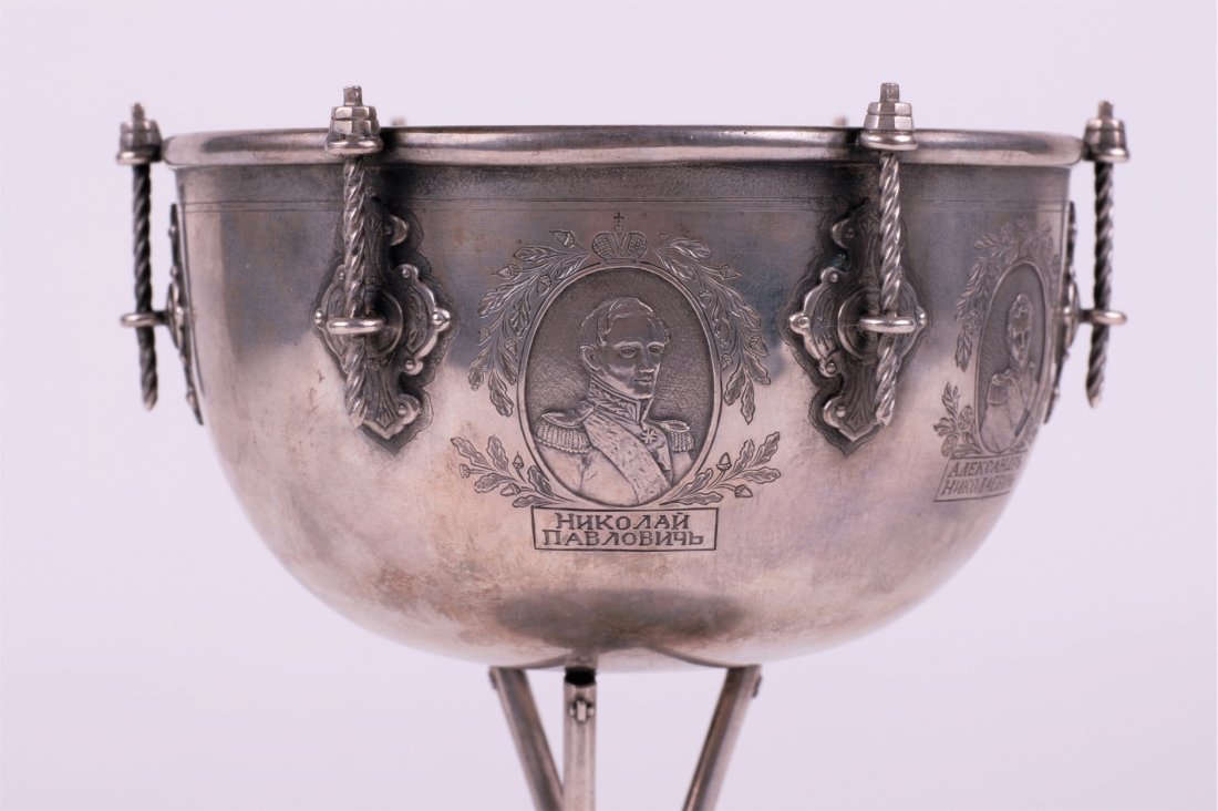 Russian silver goblet. 1830y. — image 6