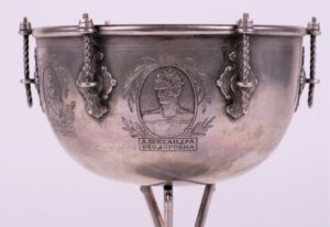 Russian silver goblet. 1830y. — image 7