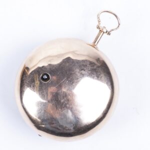 Gold Repousse Pair case watch, signed Pasteur — image 6
