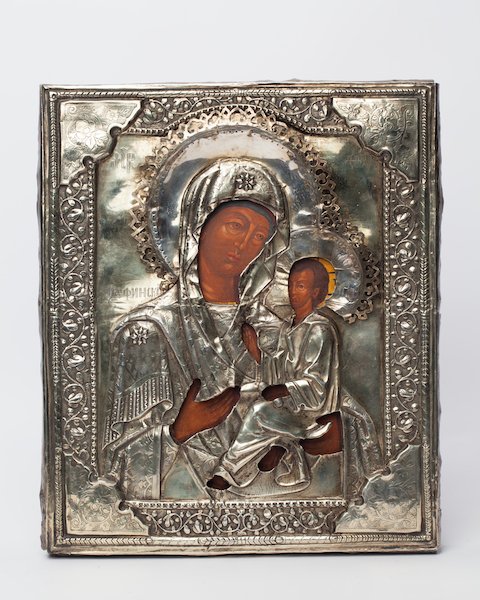 Russian Icon” Mother of God of Tihvin” — image 1
