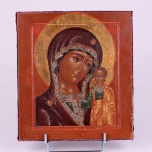 Russian icon of Mother of God of Kazan. Moscow, 1816y. — image 6