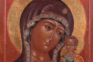Russian icon of Mother of God of Kazan. Moscow, 1816y. — image 7