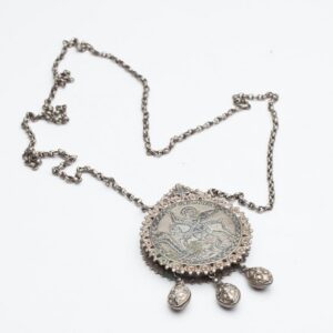 Silver and niello panagia — image 1