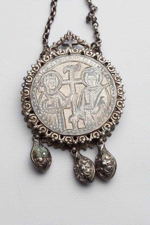 Silver and niello panagia — image 3