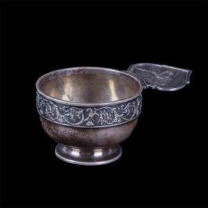 Faberge silver-gilt presentation cup — image 1