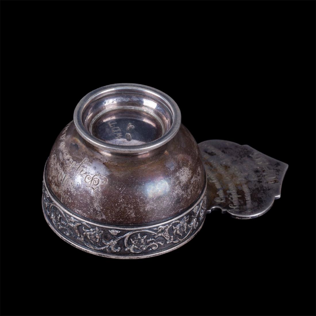 Faberge silver-gilt presentation cup — image 5