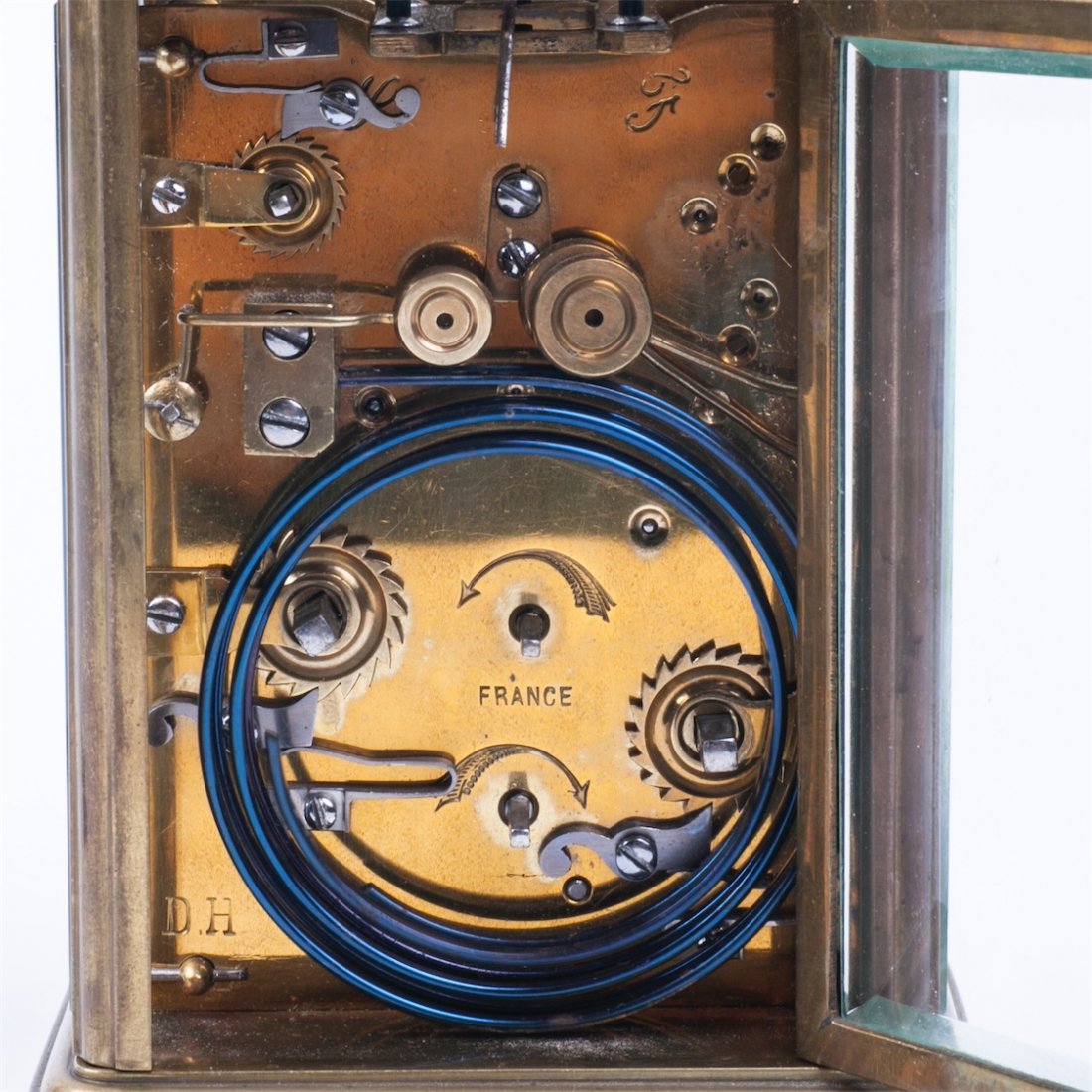 French carriage clock with a quarter repeater and alarm — image 6