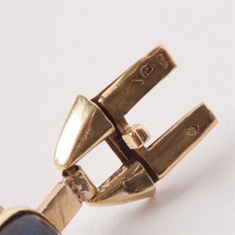 Gold bracelet with Jasper. — image 3