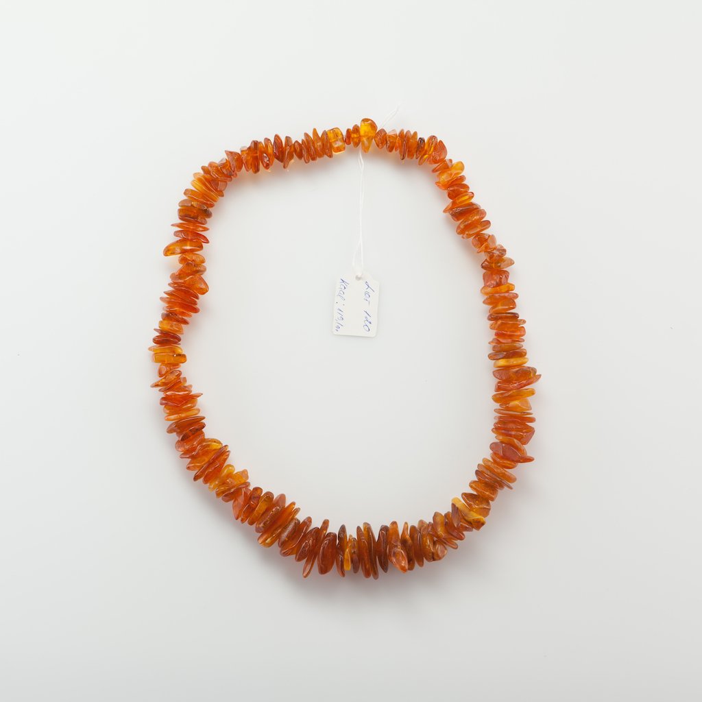 Natural Old Baltic Amber Huge Necklace. — image 1
