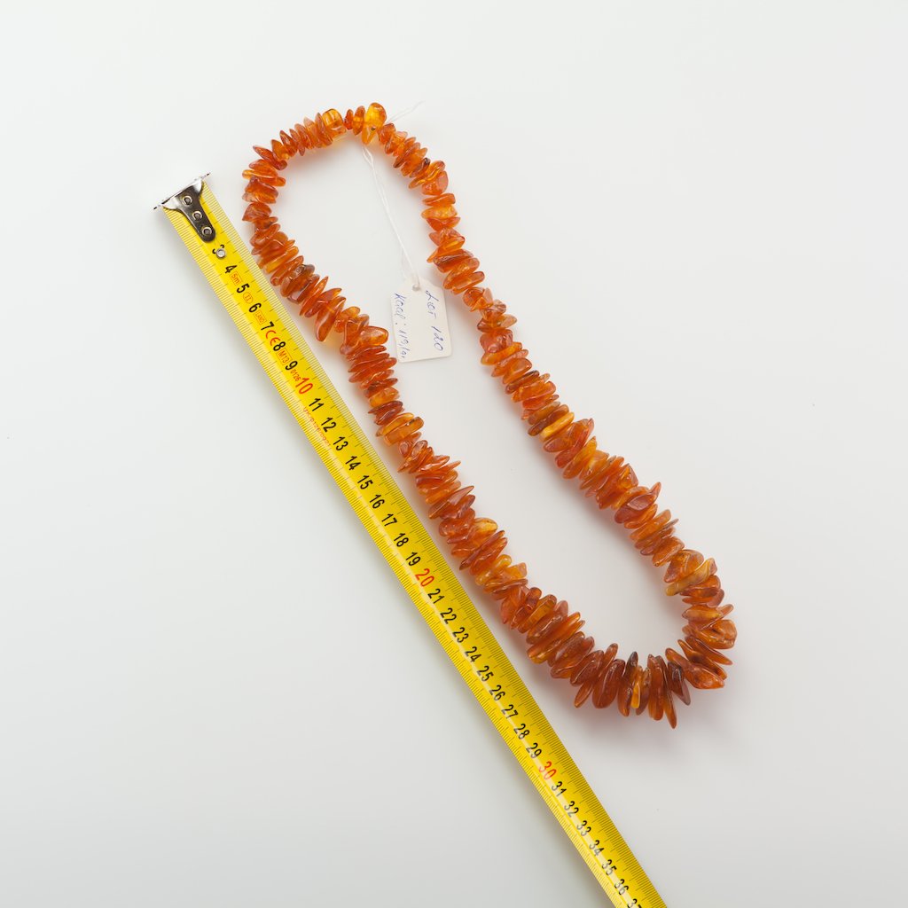 Natural Old Baltic Amber Huge Necklace. — image 2