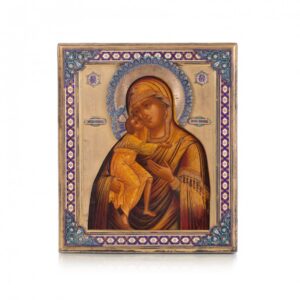 Rare Russian presentation icon of Mother of God of — image 1
