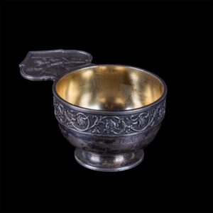 Faberge silver-gilt presentation cup — image 2