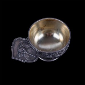 Faberge silver-gilt presentation cup — image 3
