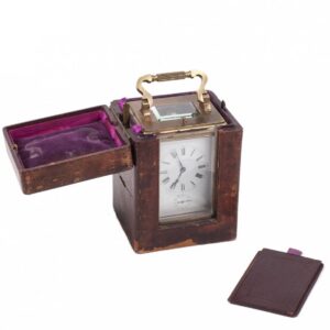 Pavel Bure carriage clock with a quarter repeater and — image 1