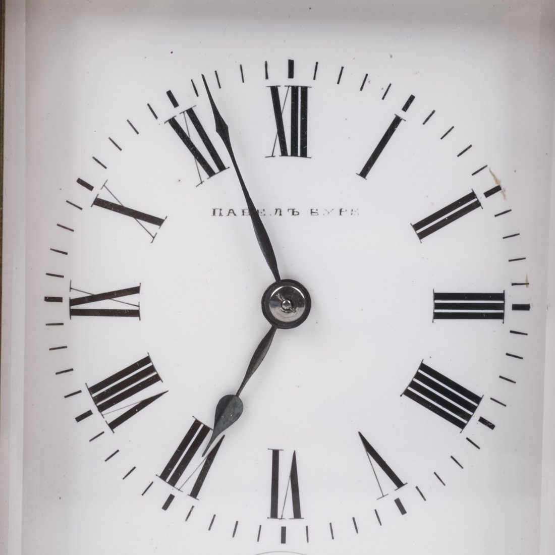 Pavel Bure carriage clock with a quarter repeater and — image 3