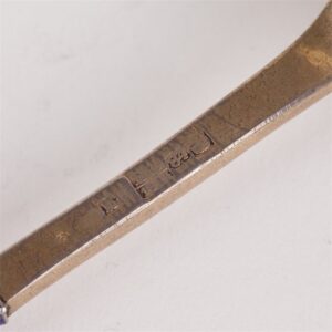 Silver strainer. I.P. Klebnikov workshop. Moscow, 1893. — image 3