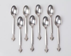 Coffee spoons. Georg Jensen. — image 1