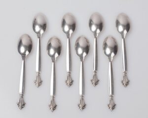 Coffee spoons. Georg Jensen. — image 2