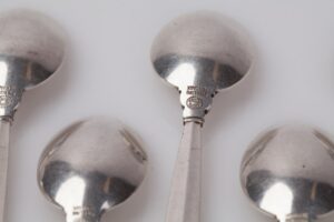 Coffee spoons. Georg Jensen. — image 3