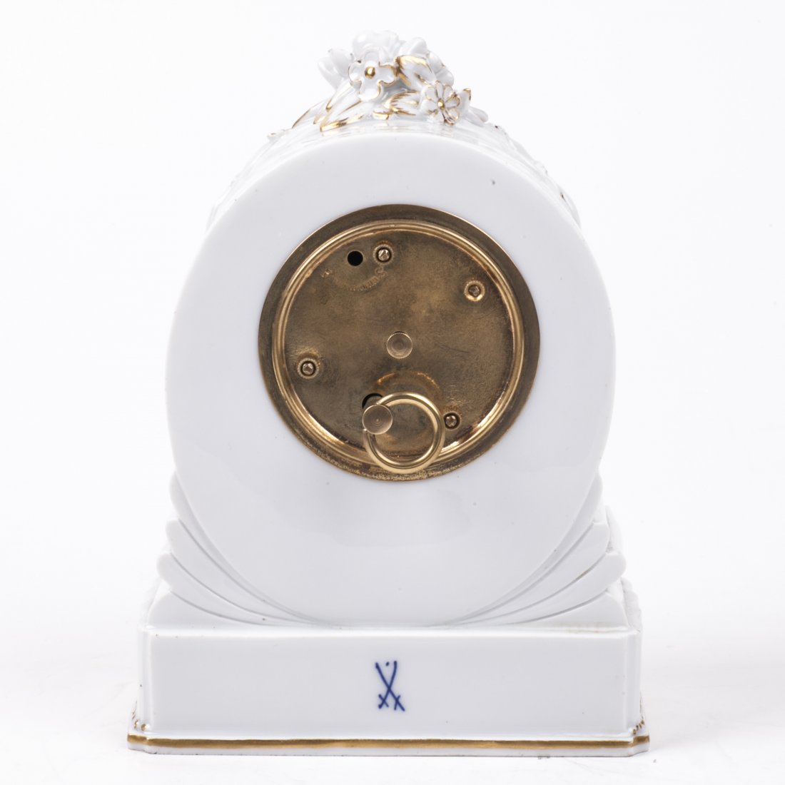 Meissen desk clock with gilt decoration of Chinese — image 5