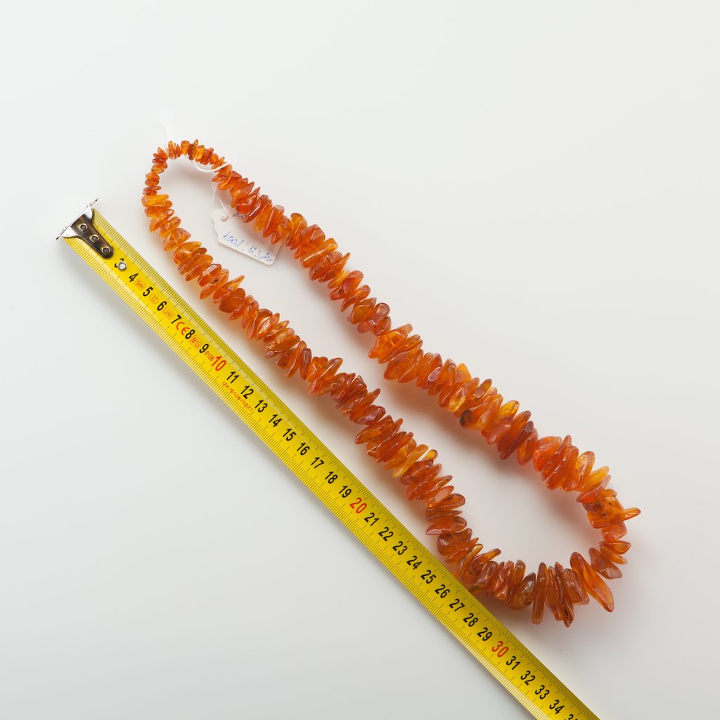 Natural Old Baltic Amber Huge Necklace. — image 3