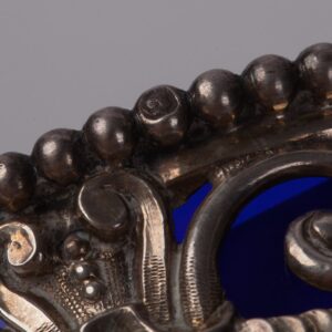 Pair of silver saltcellars. — image 5