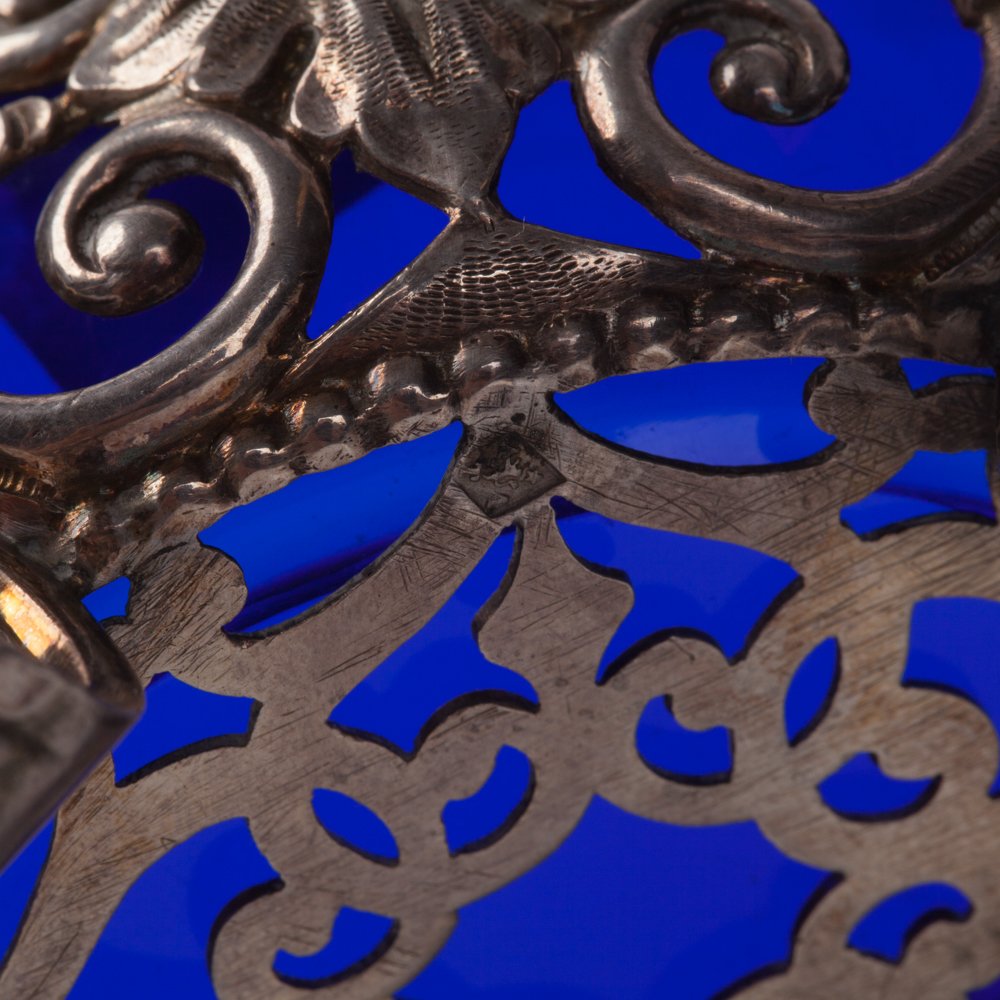 Pair of silver saltcellars. — image 6