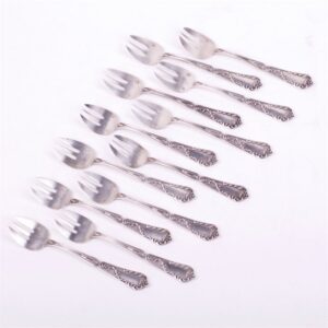 Set of 12 forks for oyster. — image 1