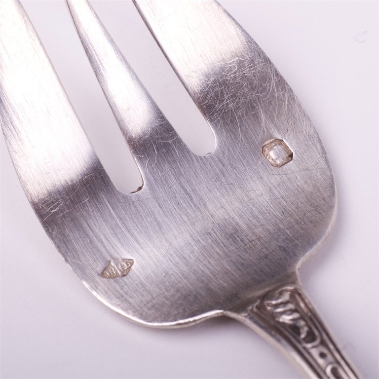 Set of 12 forks for oyster. — image 4