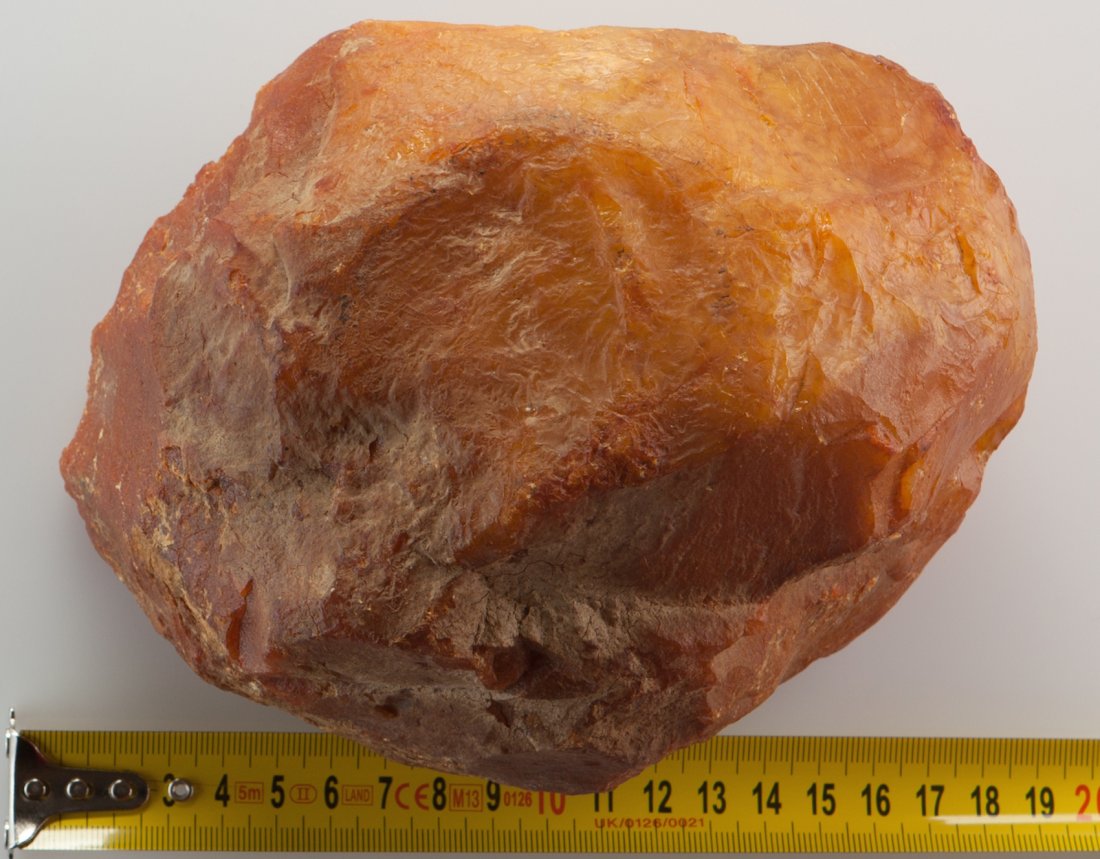 Antique Natural Baltic Amber Super HUGE piece. — image 1