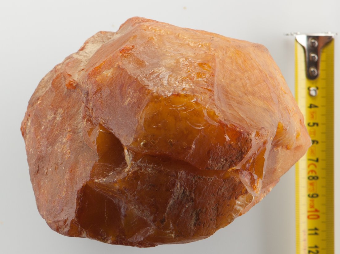 Antique Natural Baltic Amber Super HUGE piece. — image 9