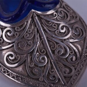 Pair of silver saltcellars. — image 3
