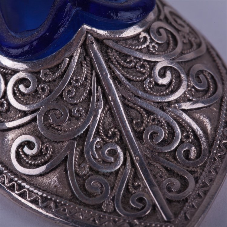 Pair of silver saltcellars. — image 3