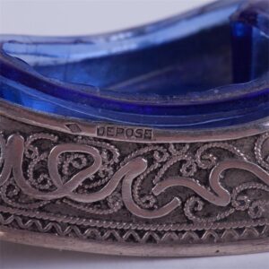 Pair of silver saltcellars. — image 4