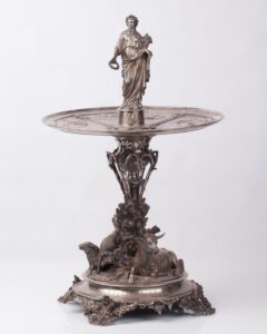 French Silver figural Centerpiece. Christofle — image 1