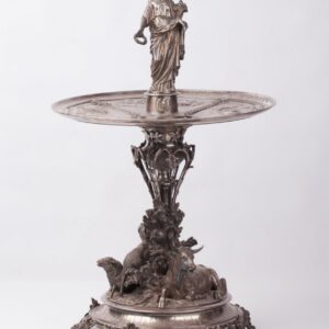 French Silver figural Centerpiece. Christofle — image 1